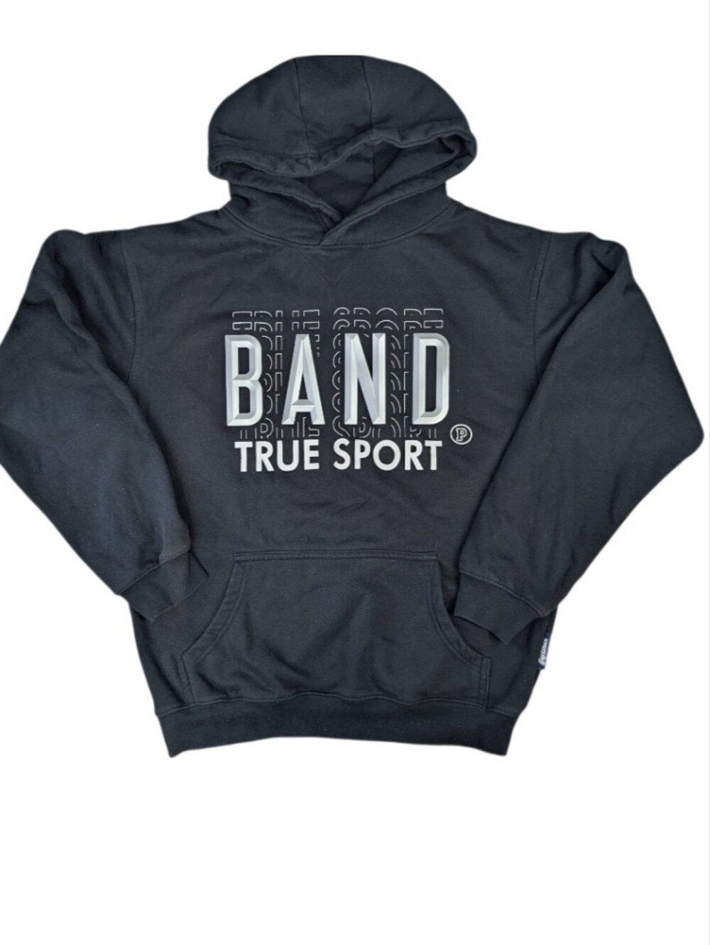 PepWear Medium Band True Sport Hoodie Black Pullover